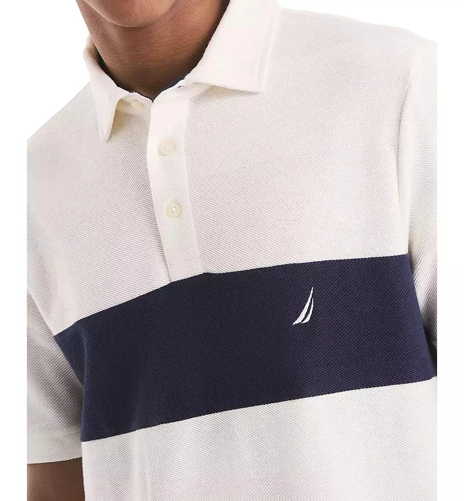 Nautica Men's Classic-Fit Herringbone Polo Shirt 3