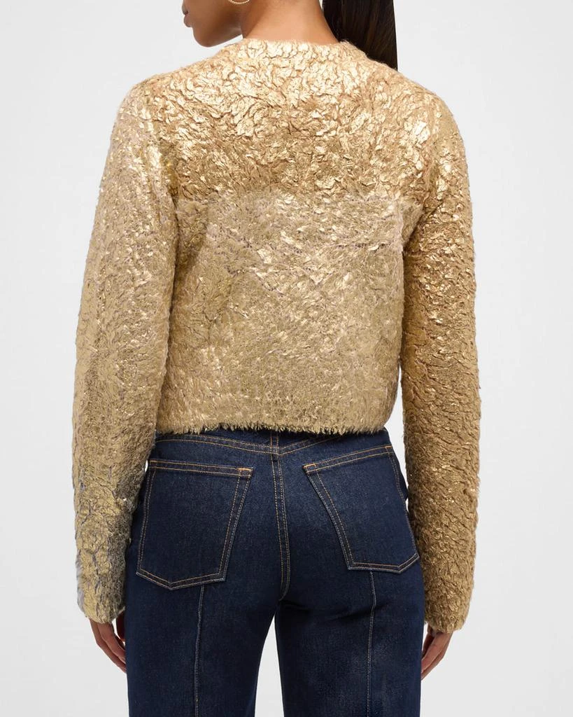 Ulla Johnson Keira Metallic Cardigan 3