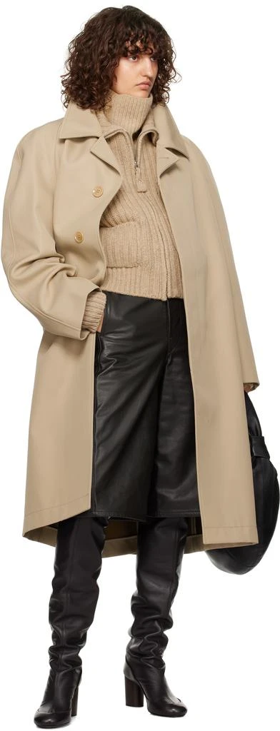 Lemaire Black Fortune Croissant Bag 4