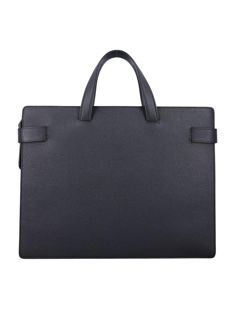 Ferragamo Briefcase With Gancini Buckles 4