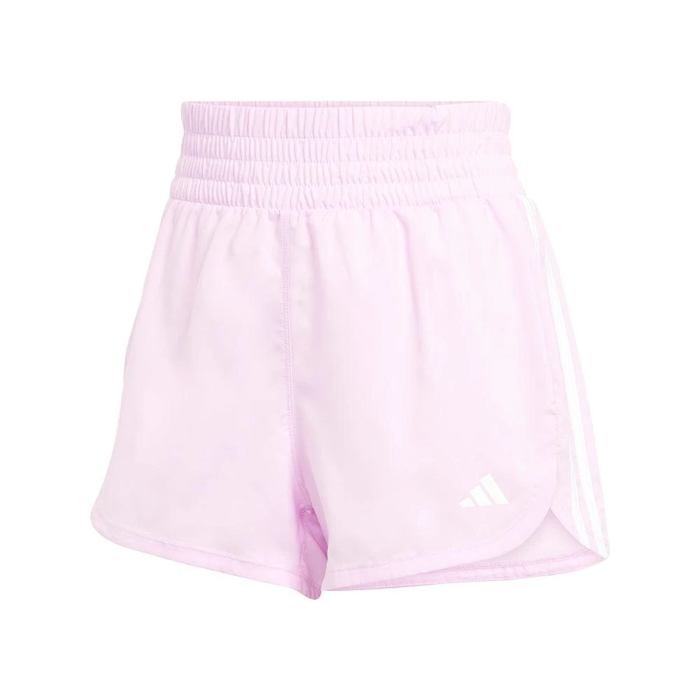 Adidas Pacer Training 3-Stripes Woven High-Rise Shorts
