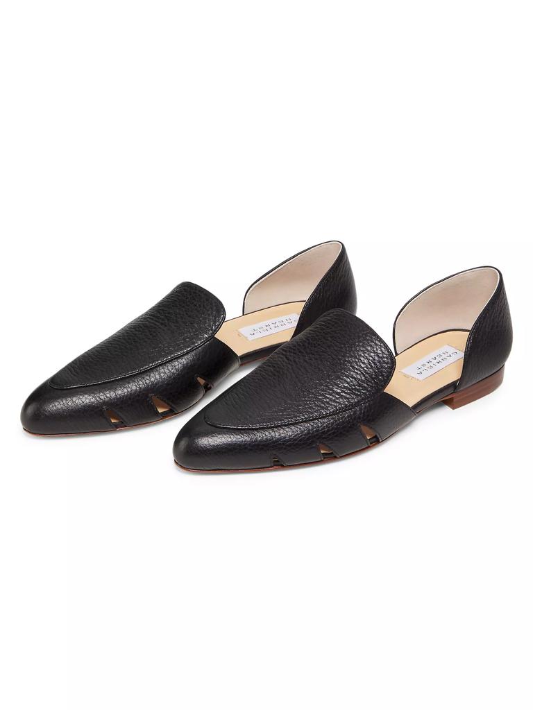 Gabriela Hearst Rory Leather Ballerina Flats