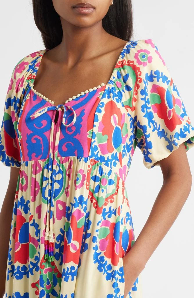 Vince Camuto Print Tiered Maxi Dress 4