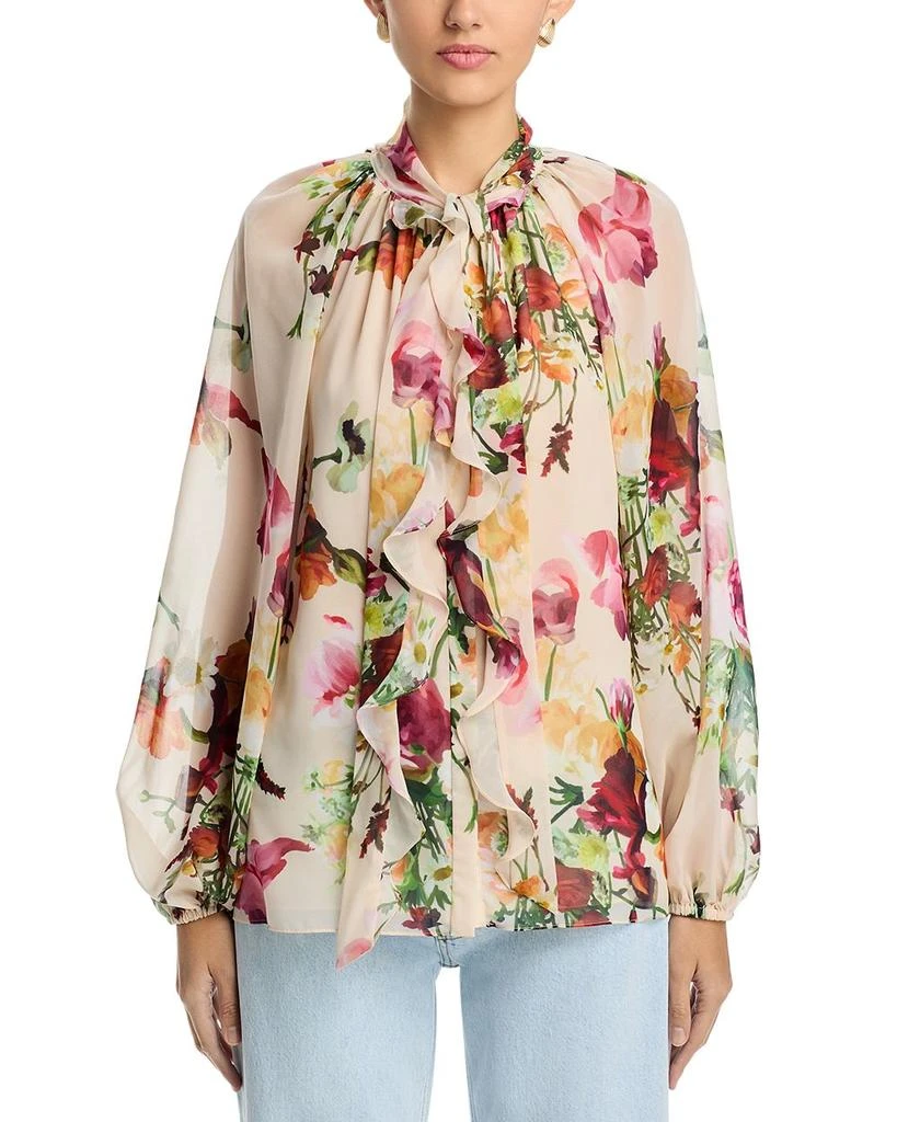 Kobi Halperin Galen Floral Print Blouse 6