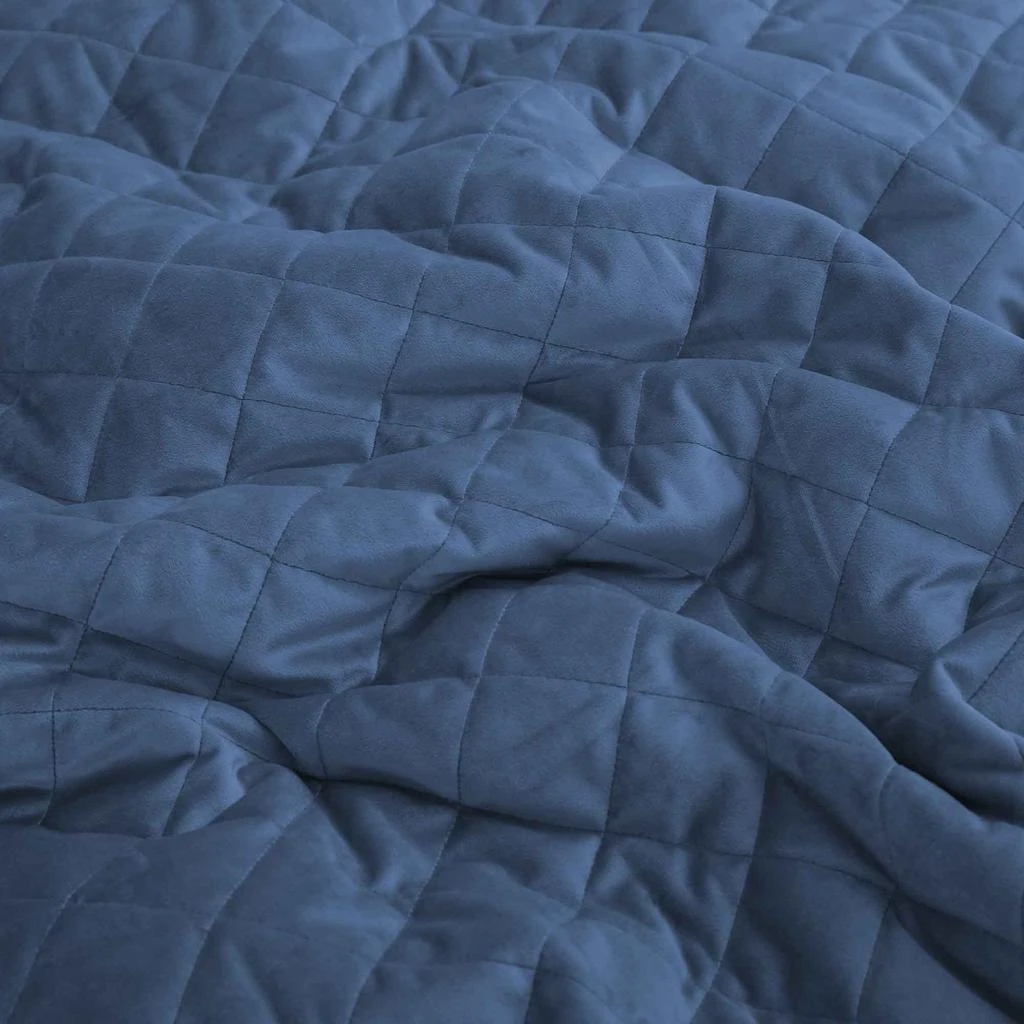 Puredown Peace Nest 3-Piece Premium Lightweight Velvet Plush Quilt Sets Bedspread Coverlet Sets 4
