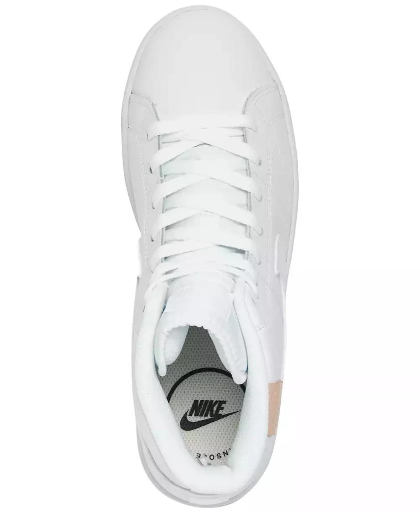 NIKE Women's Court Royale 2 Mid High Top Casual Sneakers from Finish Line 5