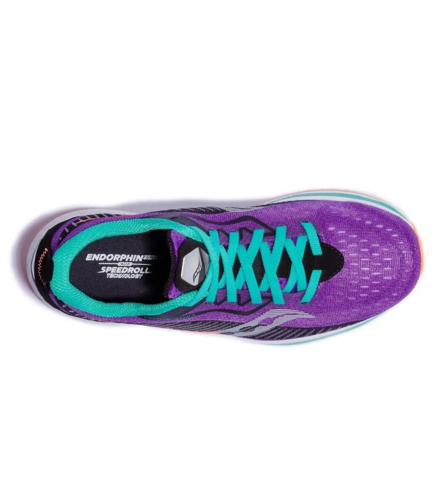 Saucony Women's Endorphin Speed 2 Running Shoes - Medium Width In Concord/jade 4