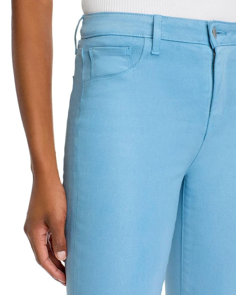 L'Agence Selma High Rise Sleek Baby Bootcut Jeans in Blue Mist 5