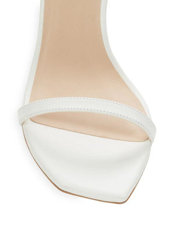 Stuart Weitzman Amelina Leather Ankle-Strap Sandals 5