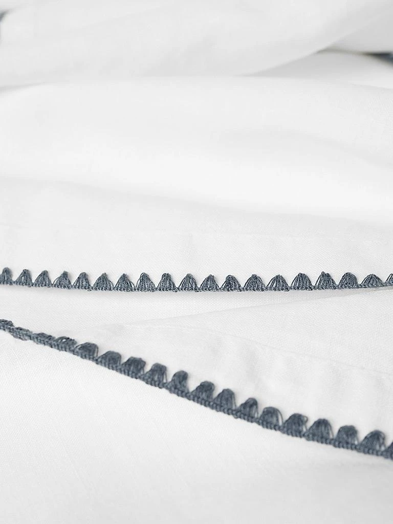 Coyuchi Olivos Embroidered Organic Linen Napkin Set of 4 2