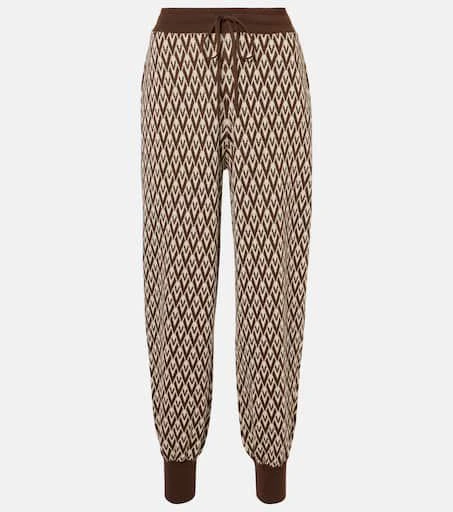 Valentino Toute la V virgin wool sweatpants 1