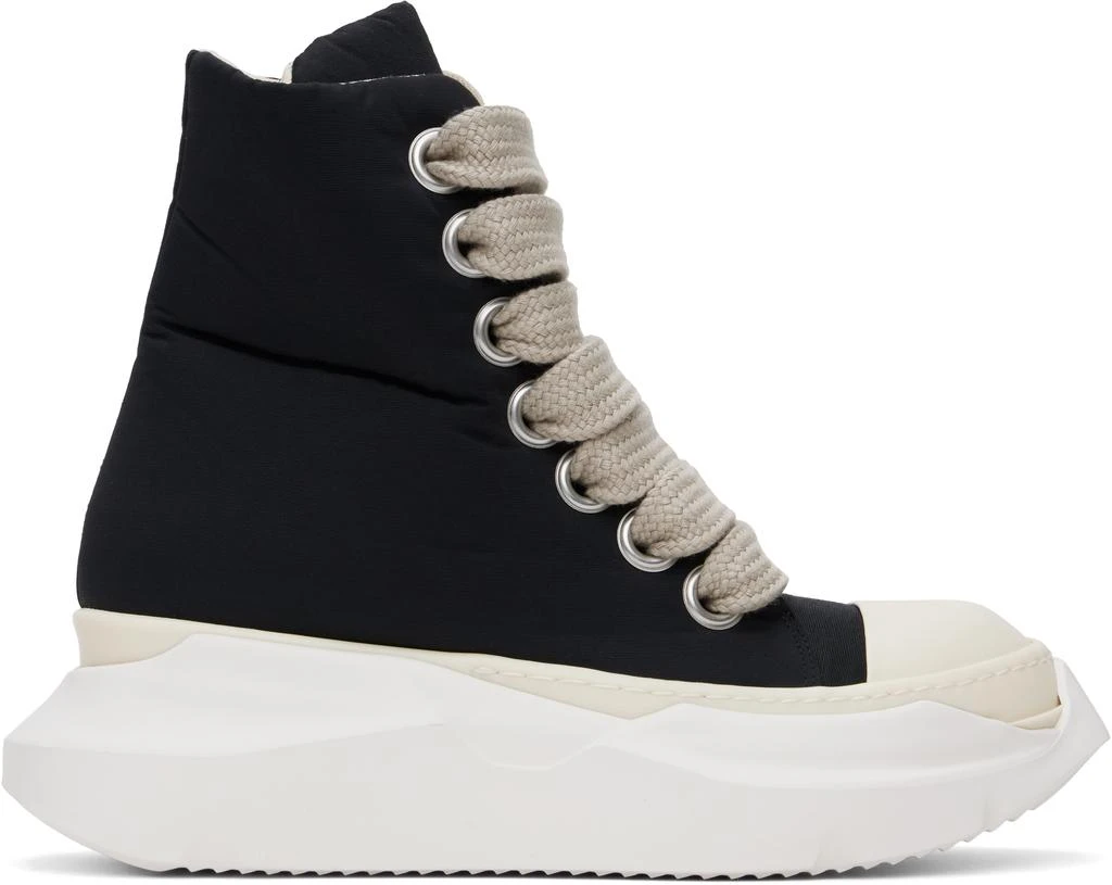 Rick Owens Black Porterville Jumbo Laced Abstract Sneakers 1
