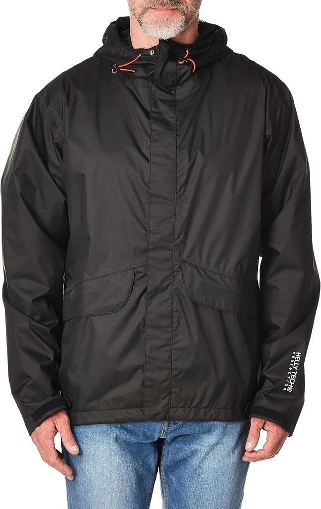 Helly Hansen Helly-Hansen Manchester Waterproof Rain Jackets for Men Featuring Breathable Water- and Windproof Construction, Storm Flap