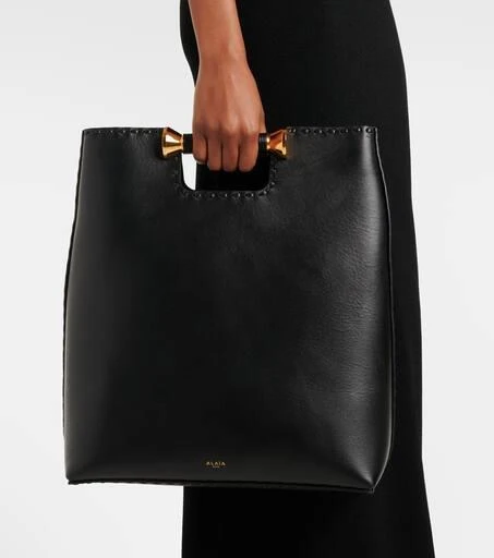 Alaïa Bobine leather tote bag 2
