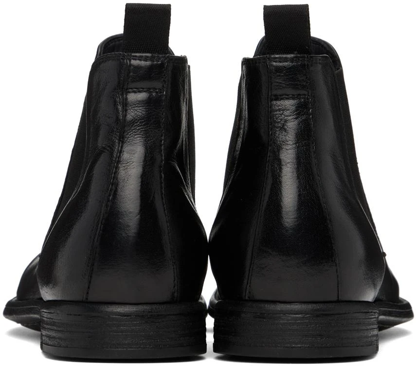 Officine Creative Black Chronicle 123 Chelsea Boots 2