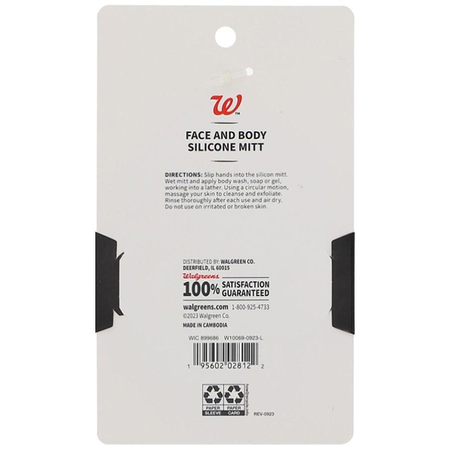 Walgreens Silicone Facial Cleansing Mitt