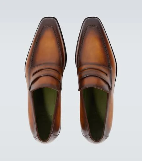 Berluti Andy Demesure leather loafers 4