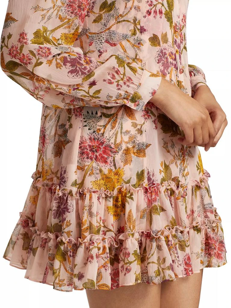 Cinq à Sept Barnes Floral Mini Shirtdress 6