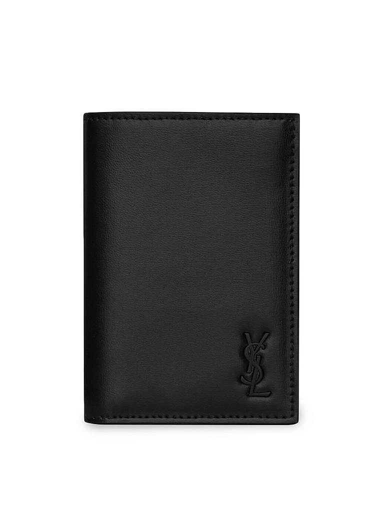 Yves Saint Laurent Tiny Cassandre Credit Card Wallet