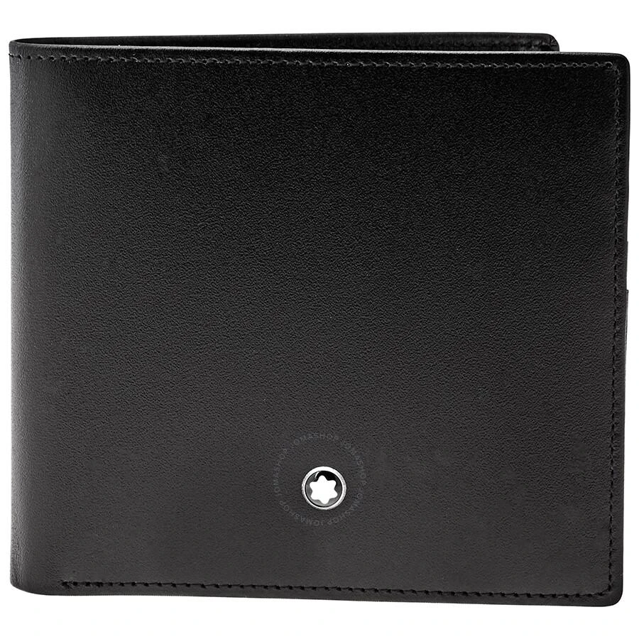 MontBlanc Montblanc Meisterstuck 8 CC Black Leather Wallet 7163 1