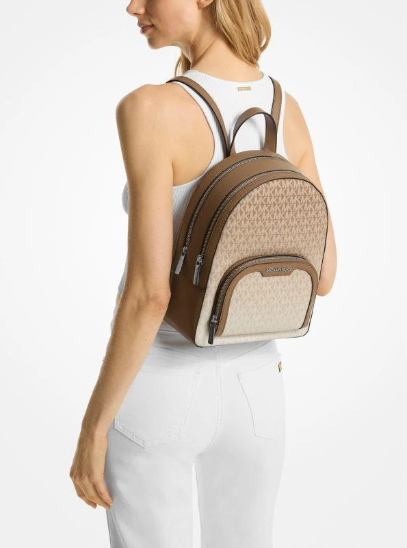 Michael Kors Jaycee Medium Ombré Signature Logo Backpack 4