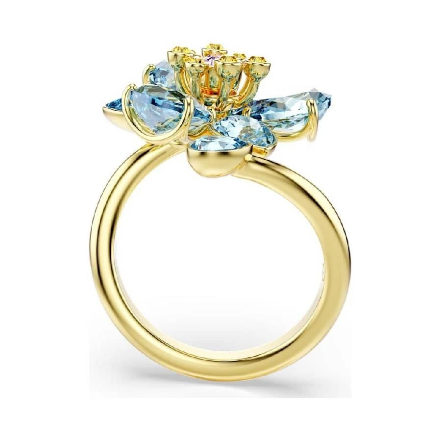 Swarovski Idyllia Mixed Cuts Flower Open Ring 3