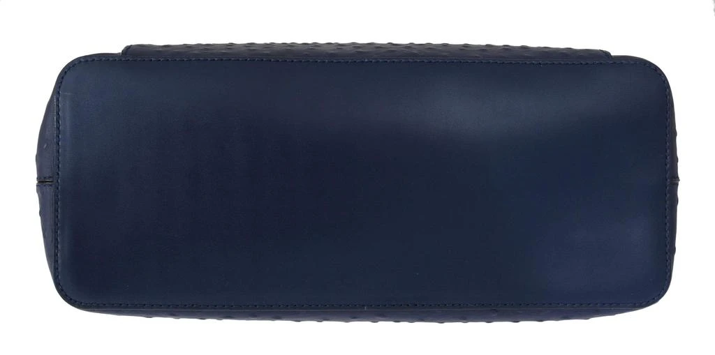 Kate Spade Kate Spade Blue Leather Halsey la vita Ostrich Handbag 3