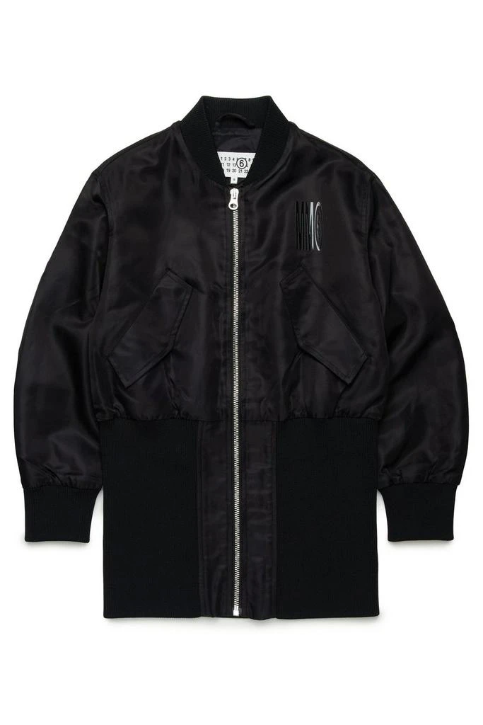MM6 MM6 Maison Margiela Kids Zipped Bomber Jacket