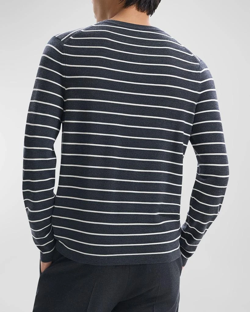 Theory Men's Striped Long-Sleeve T-Shirt 3