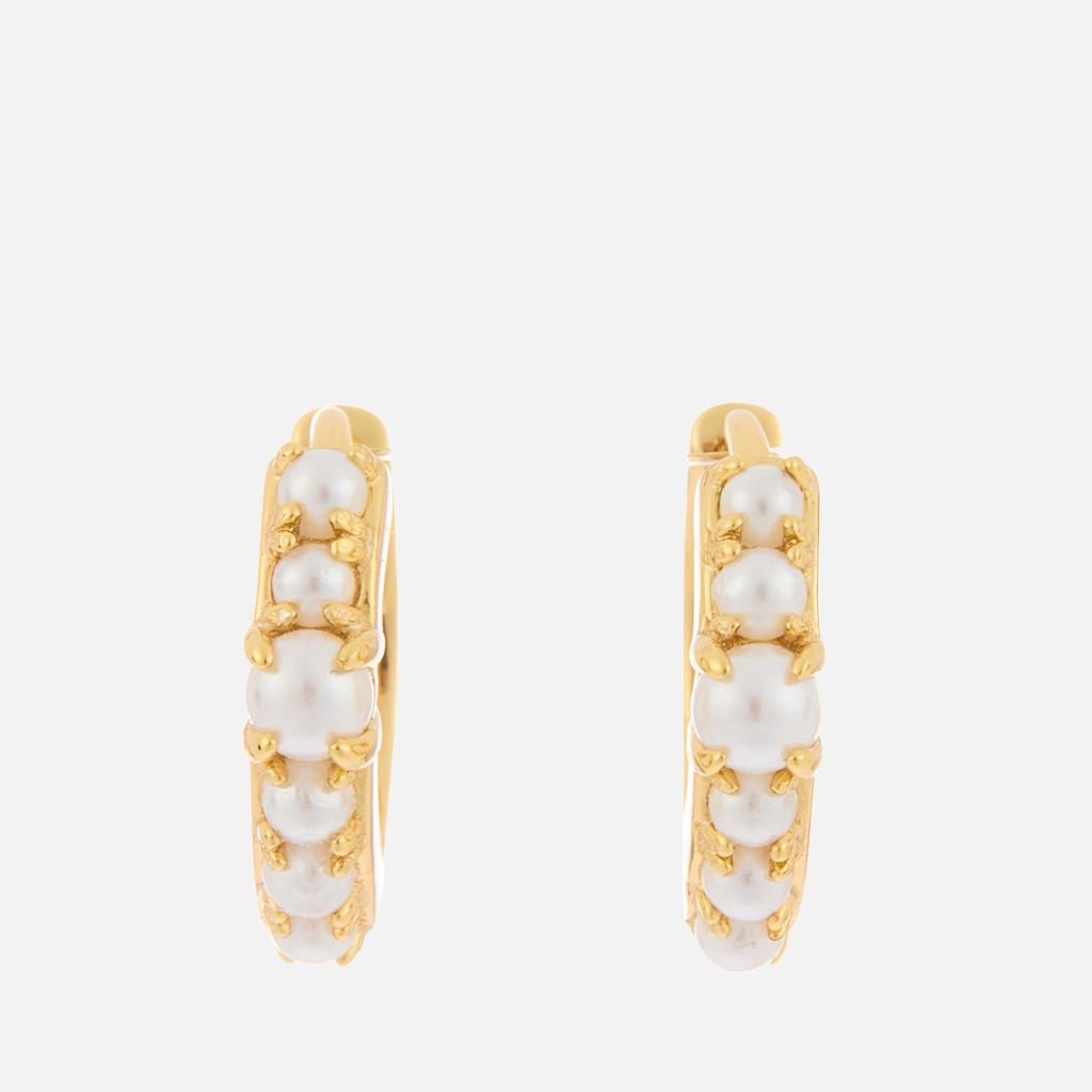 ASTRID & MIYU Astrid & Miyu Radiant Gold-Plated Sterling Silver Earrings