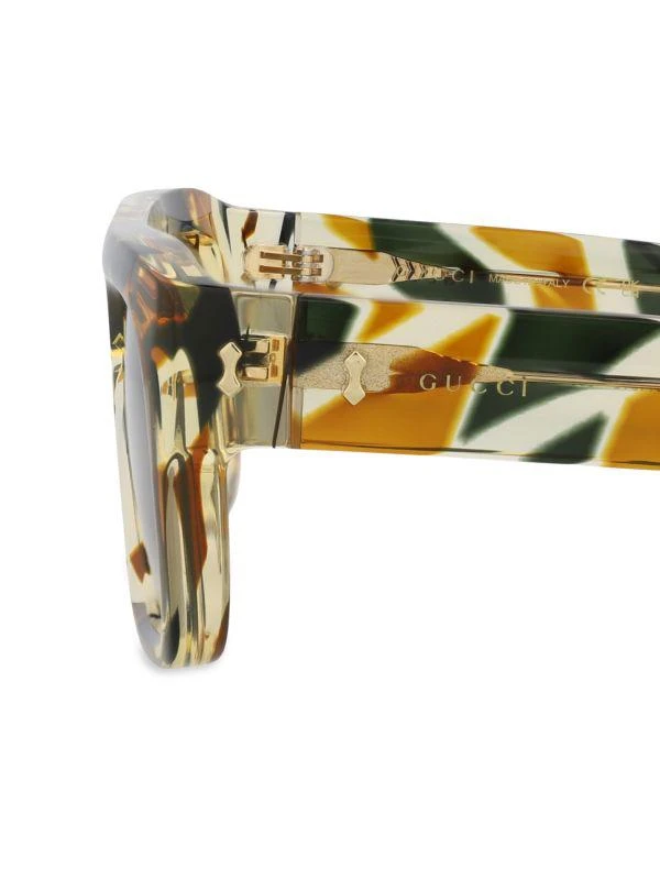 Gucci 55MM Square Sunglasses 4