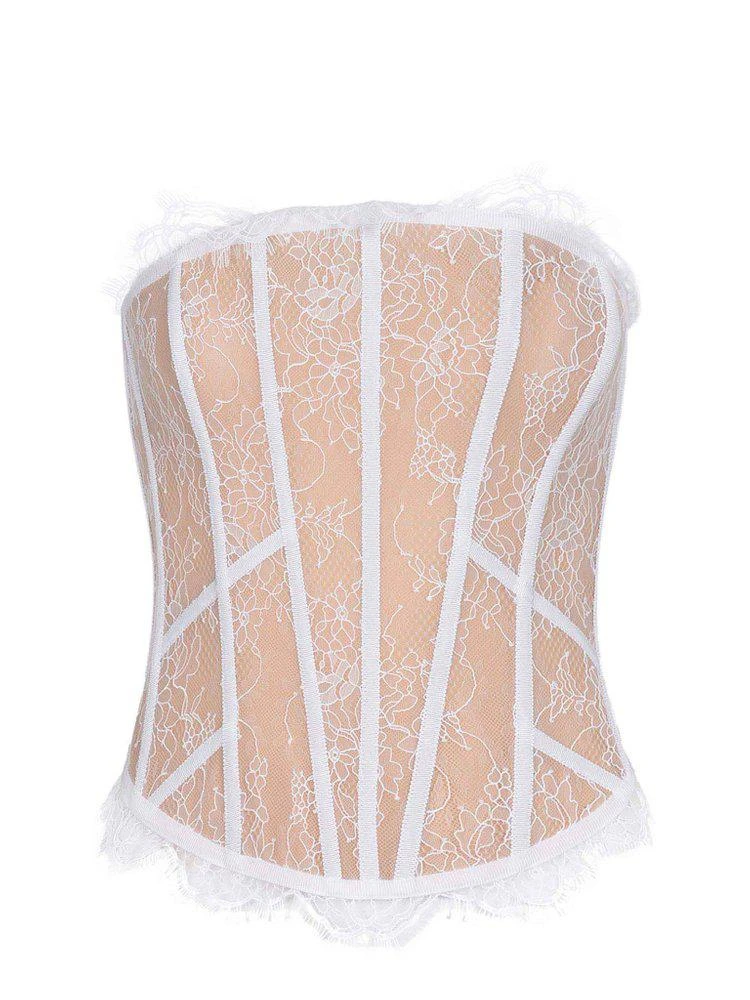 GIUSEPPE DI MORABITO Giuseppe Di Morabito Lace Bustier Top