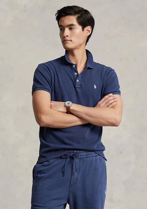 Ralph Lauren Ralph Lauren Custom Slim Fit Spa Terry Polo Shirt