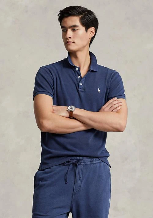 Polo Ralph Lauren Ralph Lauren Custom Slim Fit Spa Terry Polo Shirt 1