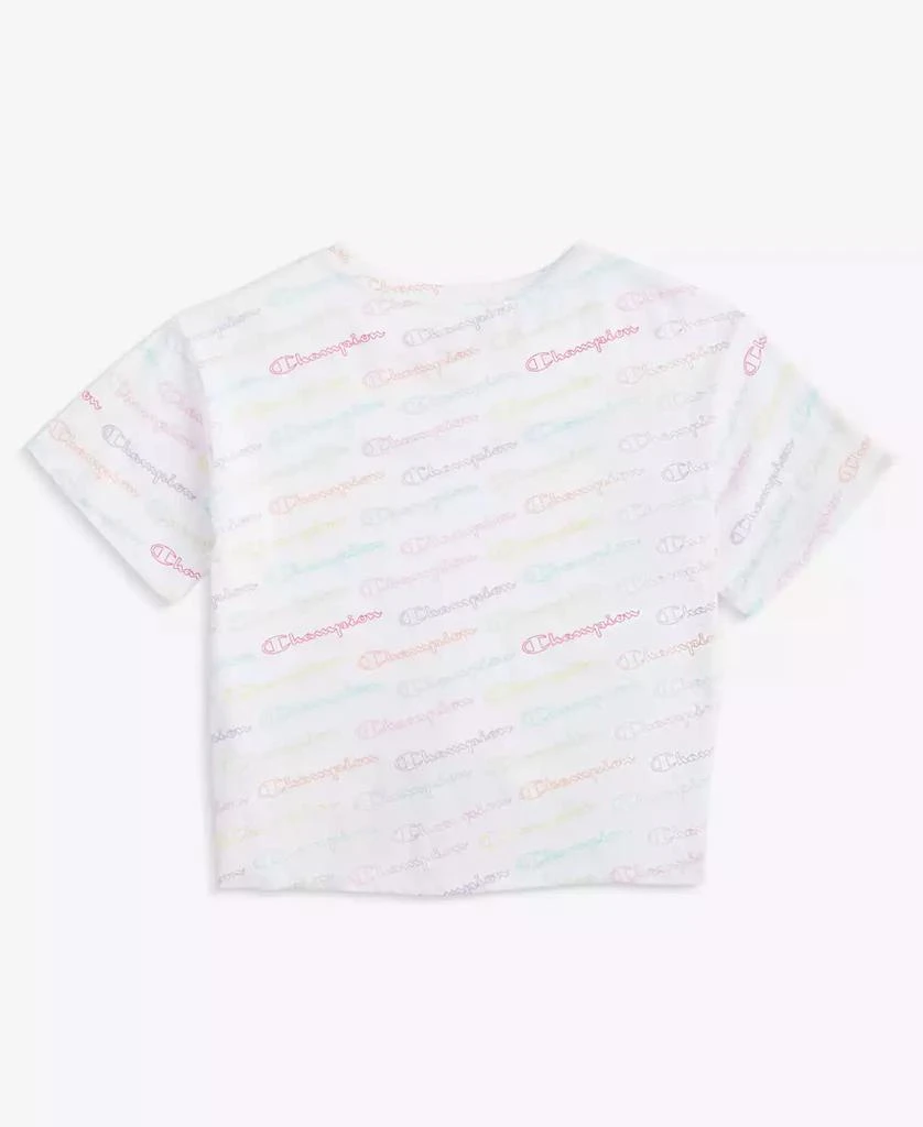 CHAMPION Big Girls Meet and Greet Tie-Front T-Shirt 6