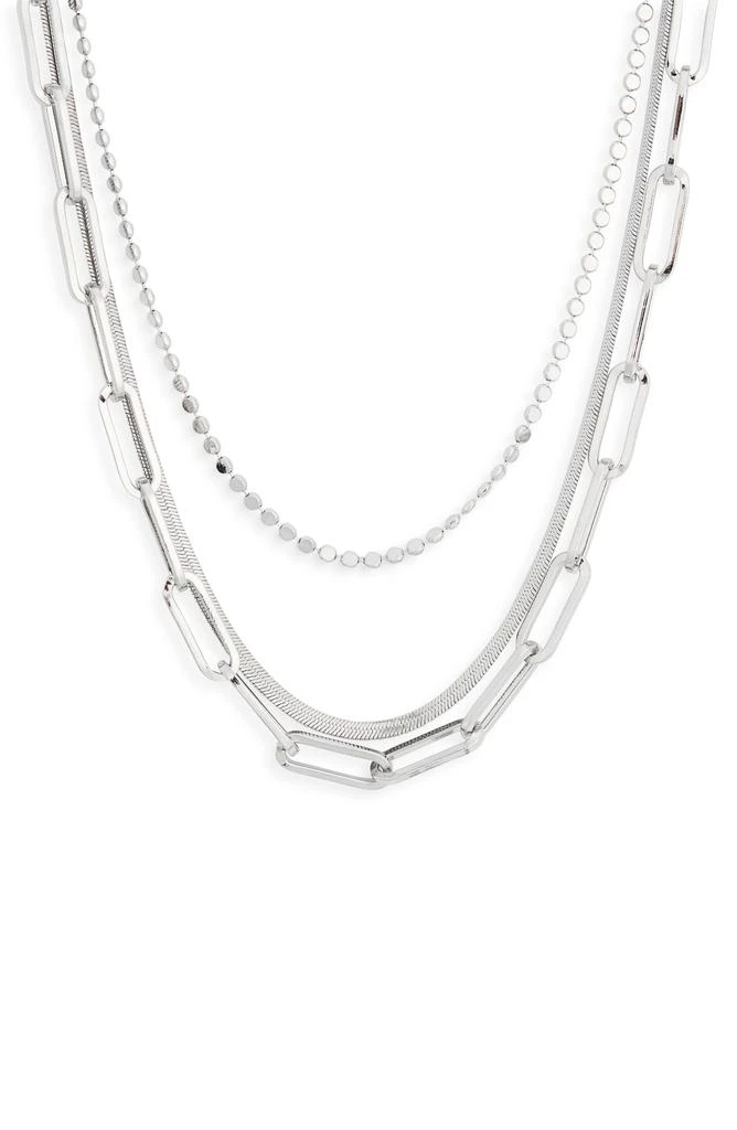 Nordstrom Layered Mixed Chain Necklace