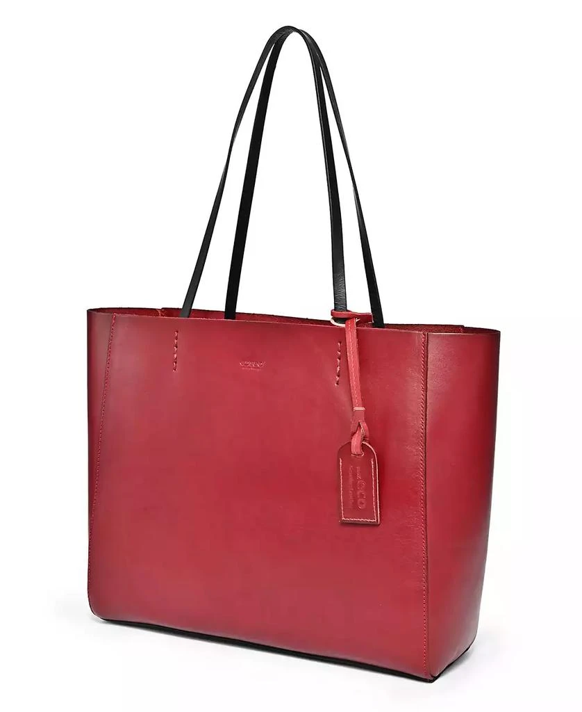 OLD TREND Women's Genuine Leather Out West Tote Bag 8