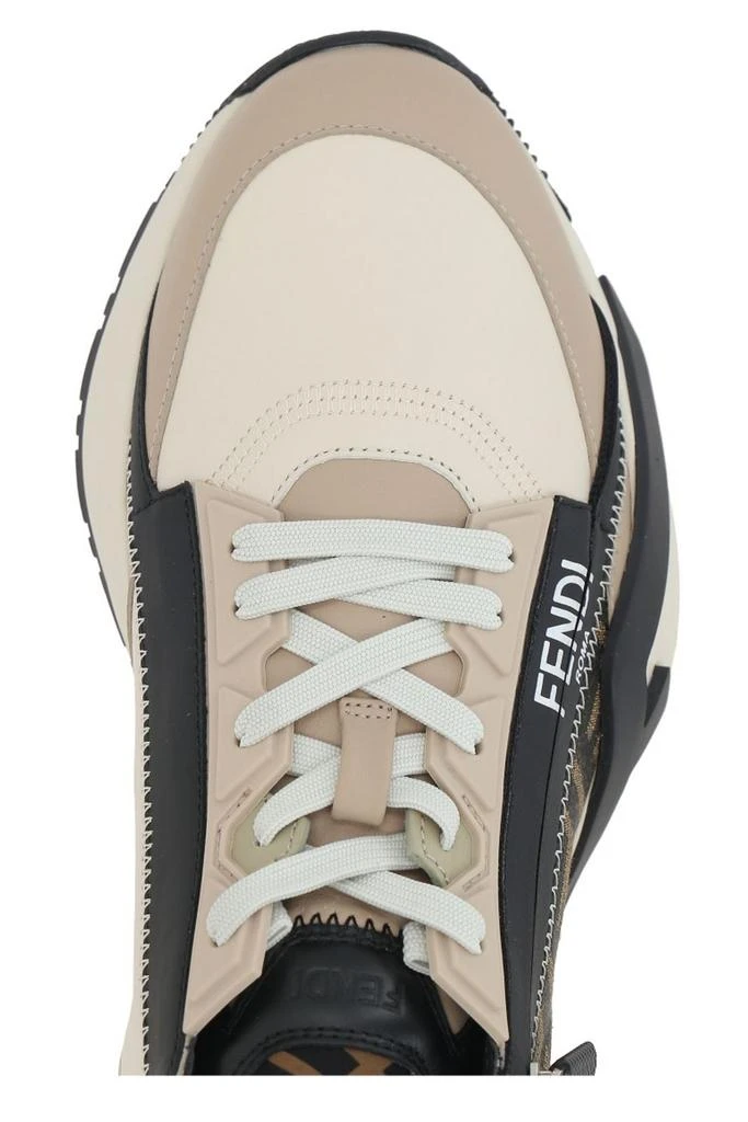 Fendi Fendi Flow FF Jacquard Lace-Up Sneakers 4