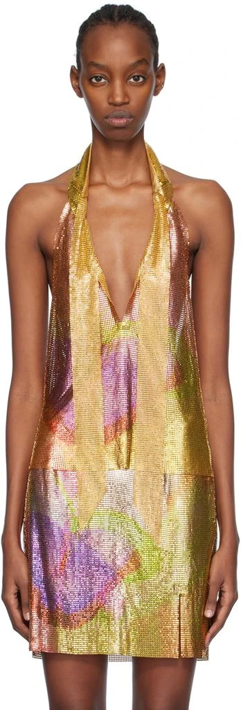 Anna Sui Gold Impressionism Butterfly Tank Top 1