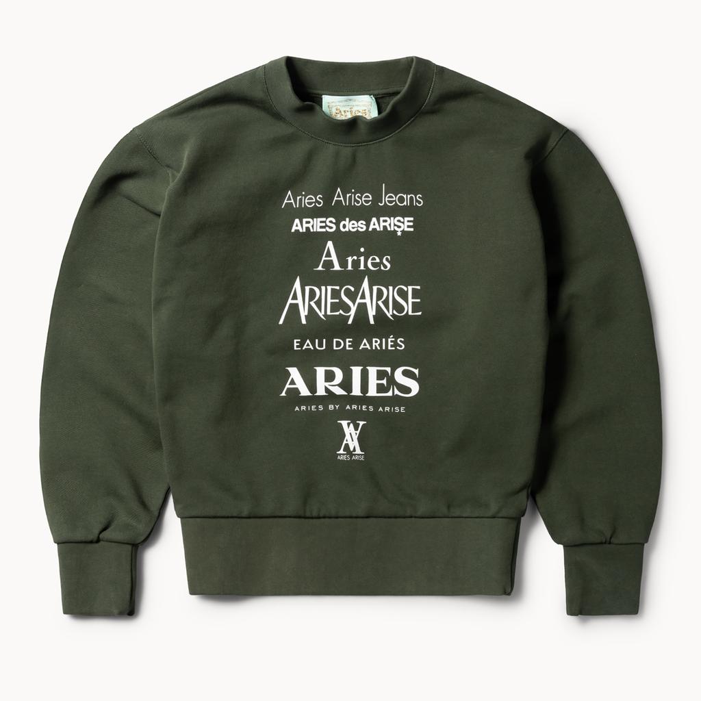 Aries ARIES Perfume Cotton-Jersey Sweatshirt