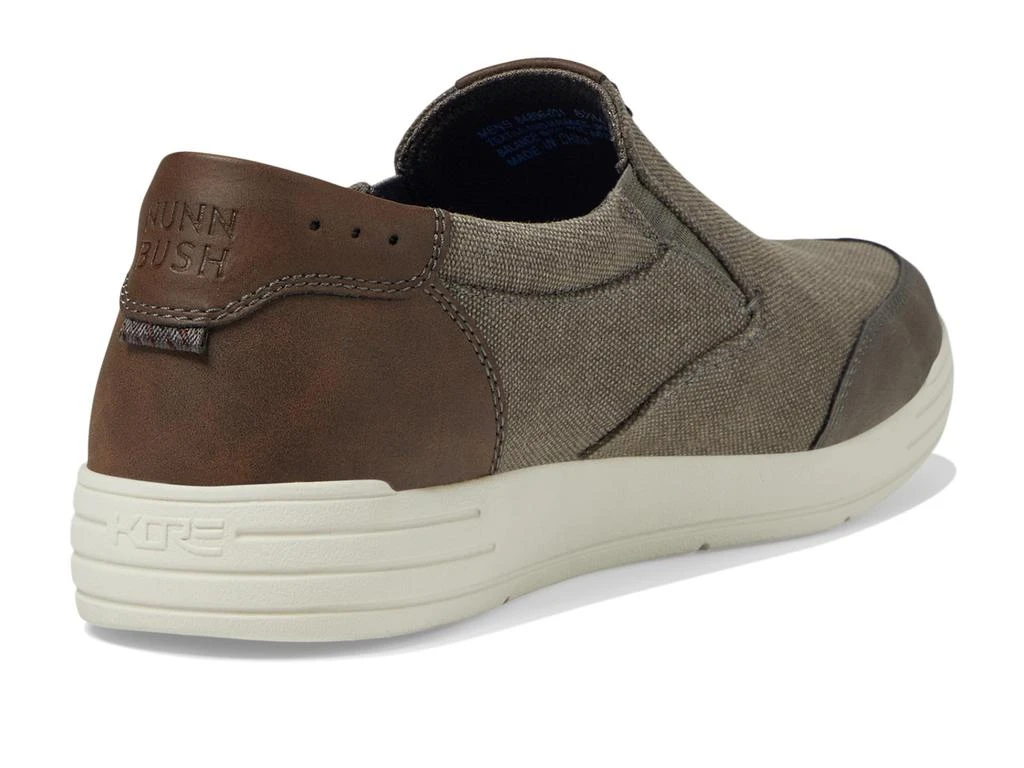 Nunn Bush City Walk Canvas Moc Toe Slip-On 5