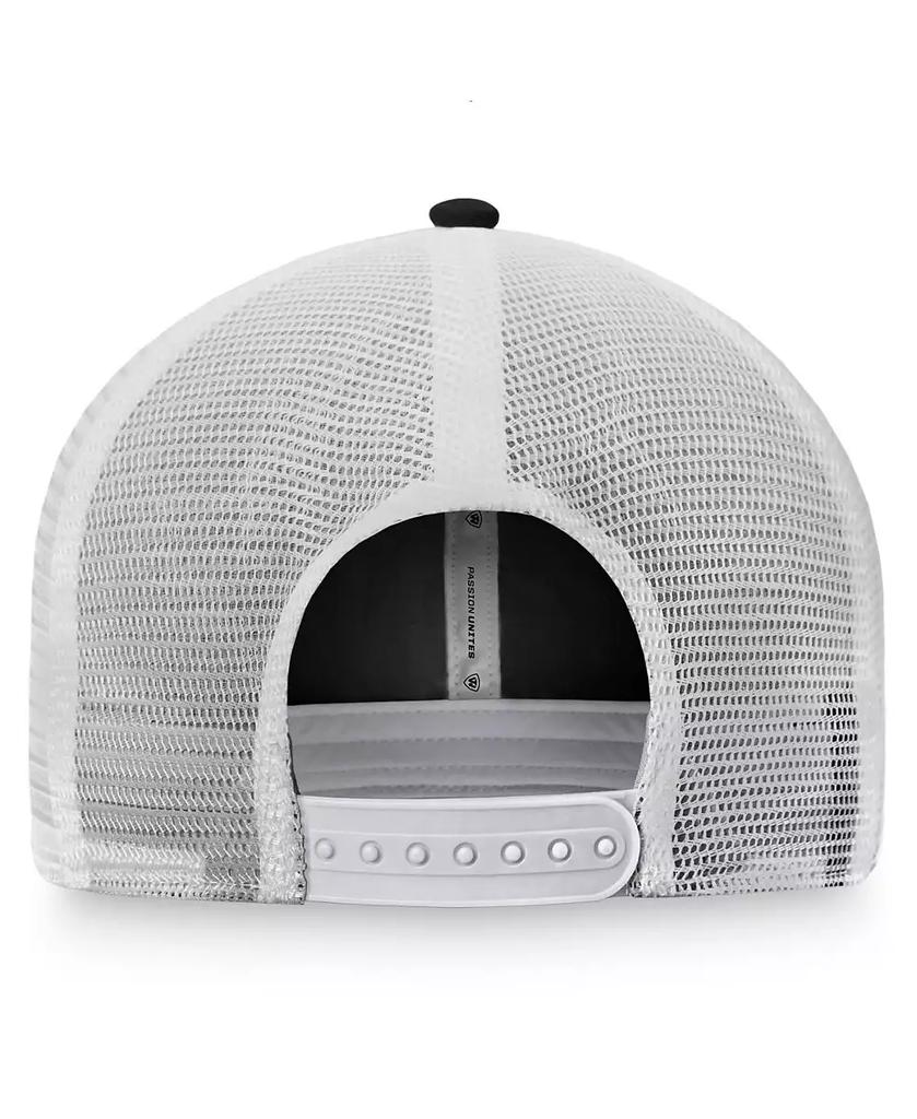 Top of the World Men's Black, White Georgetown Hoyas Stockpile Trucker Snapback Hat