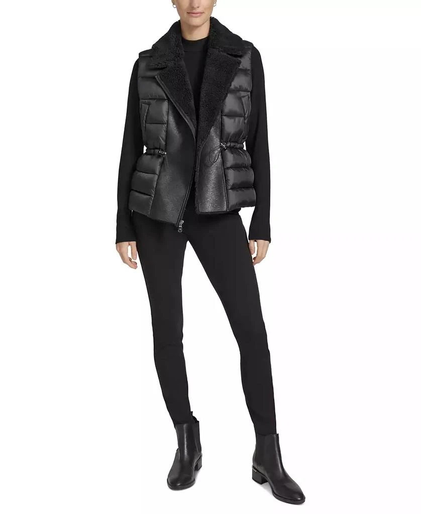 Marc New York by Andrew Marc Women's Faux-Shearling Vest 4