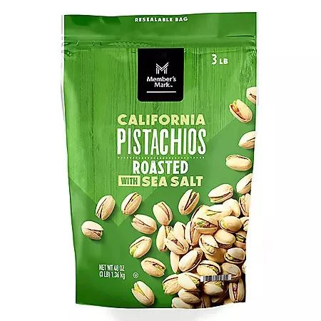 Member's Mark Member's Mark Roasted & Salted Pistachios, 48 oz. 1