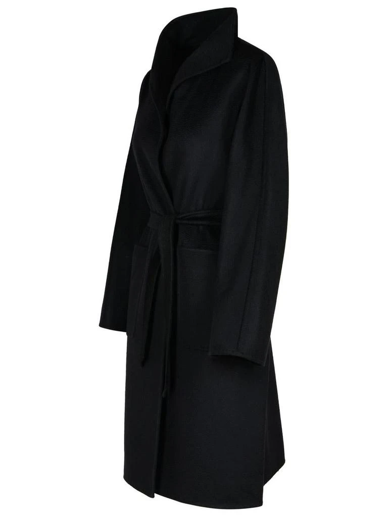 Max Mara Max Mara 'Lilia' Black Cashmere Coat 2