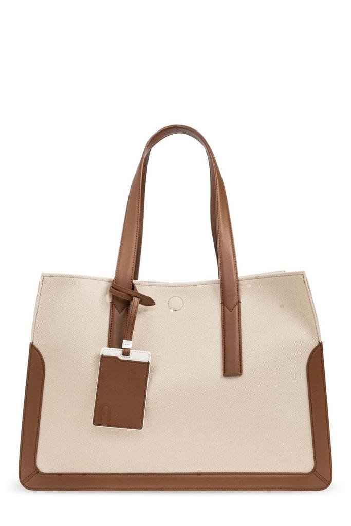 Furla Furla Flow Logo Plaque Large Tote Bag - Tote Bags