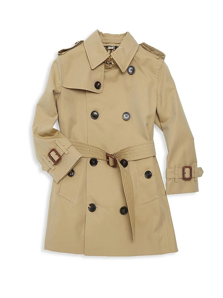 Burberry Little Girl's &amp; Girl's Mayfair Cotton Trench 1