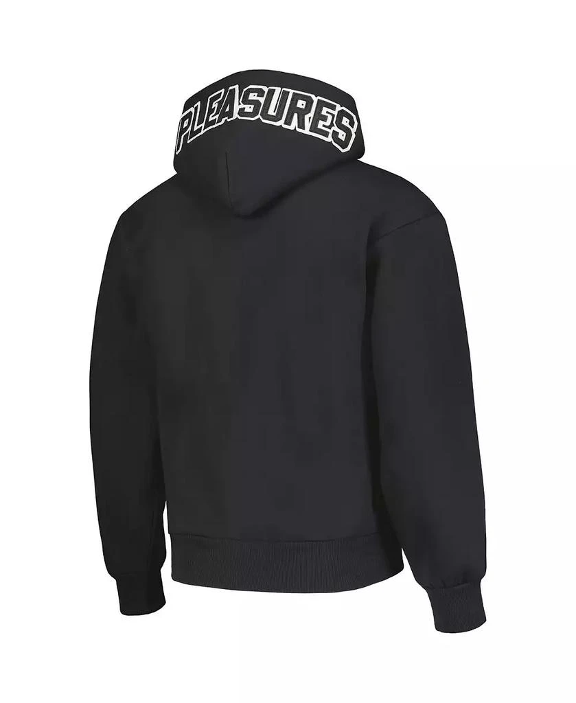 PLEASURES Men's Black Chicago White Sox Opening Day Full-Zip Hoodie 3