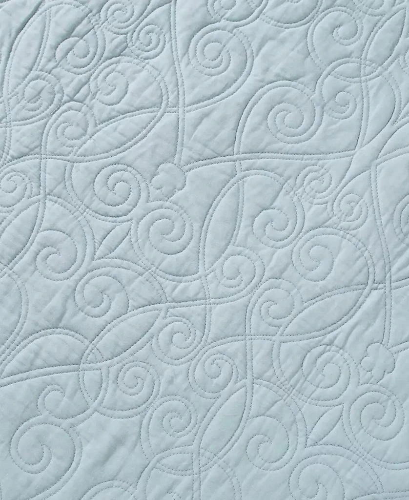 Laura Ashley Felicity Cotton Reversible 2 Piece Quilt Set, Twin 9