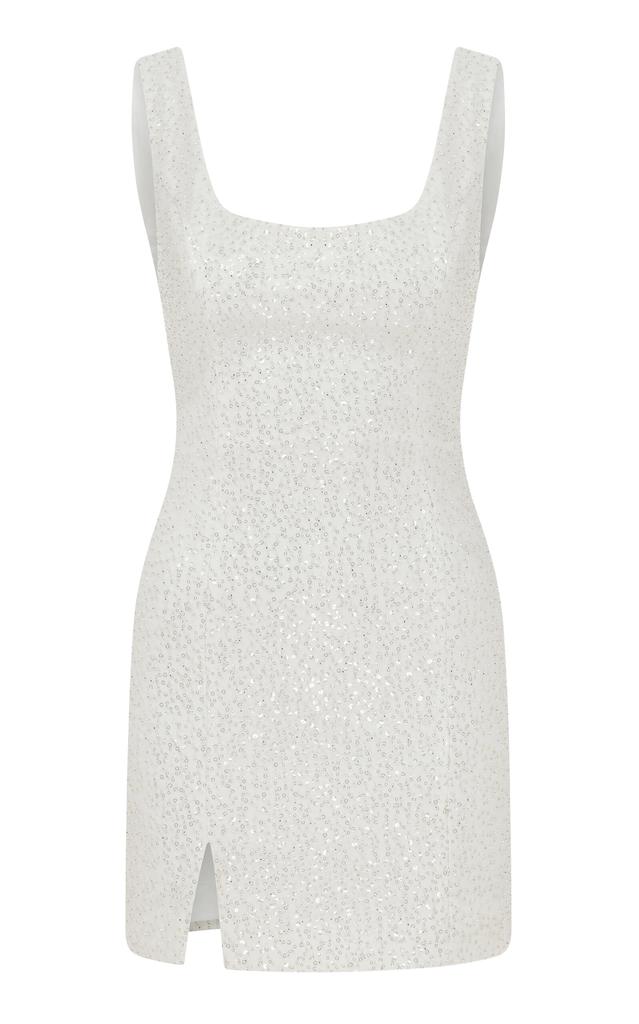 ILA. ILA. - Isadora Embroidered Mini Dress - White - EU 34 - Moda Operandi
